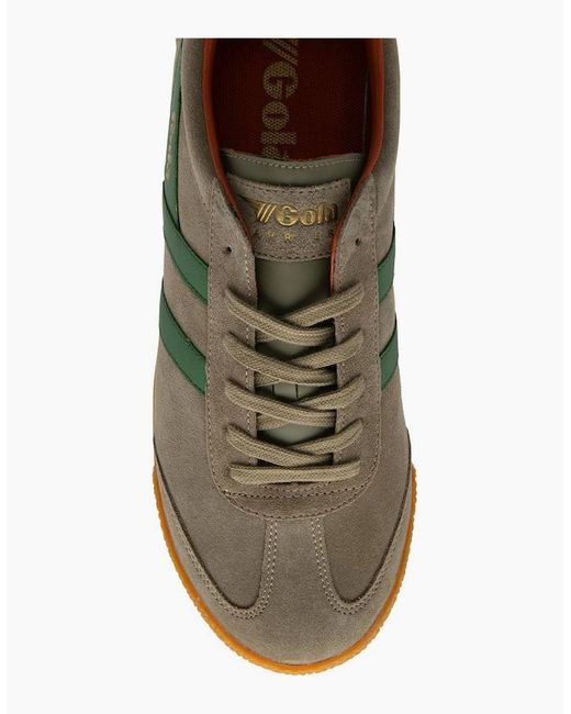 Gola Green Harrier Suede Trainers for men