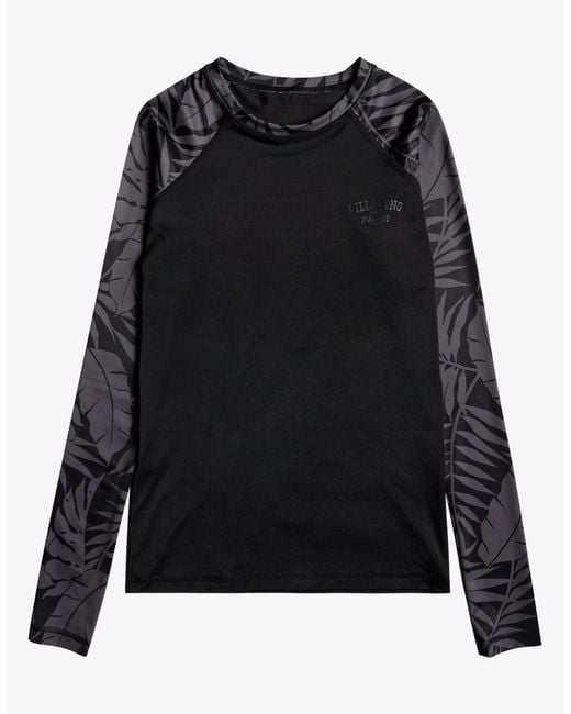 Billabong Black Capsule Long Sleeve Upf50 Rash Vest