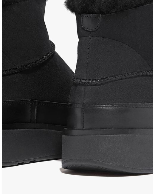 Fitflop Black Gen-Ff Ultra-Mini Boots All