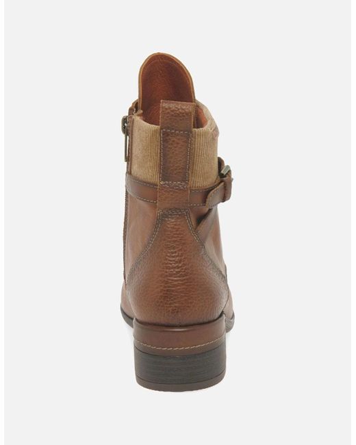 Pikolinos Brown Marcia Ankle Boots
