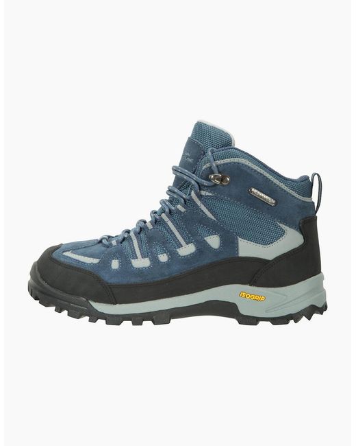 Mountain Warehouse Blue Ladies Gale Extreme Suede Hiking Boots