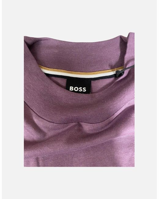 Boss Purple Bamboo Adeline Short Pyjama Set