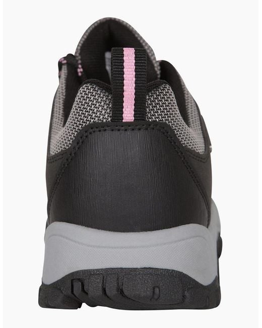 Mountain Warehouse Black Ladies Adventurer Waterproof Walking Shoes