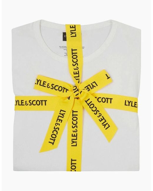 Lyle & Scott White Charlie Loungewear Set for men