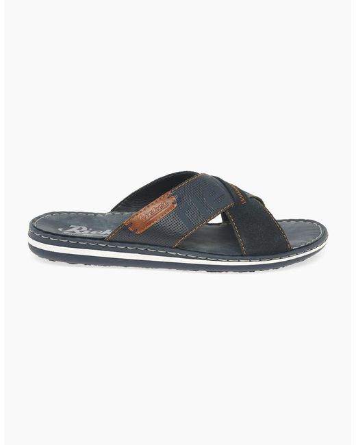 Rieker Blue Waves Sandals for men
