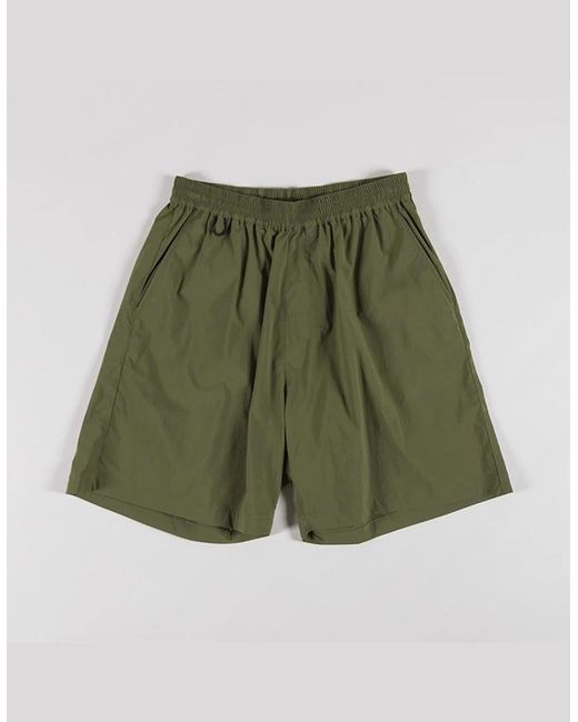 Snow Peak Green Snow Peak Easy Shorts for men