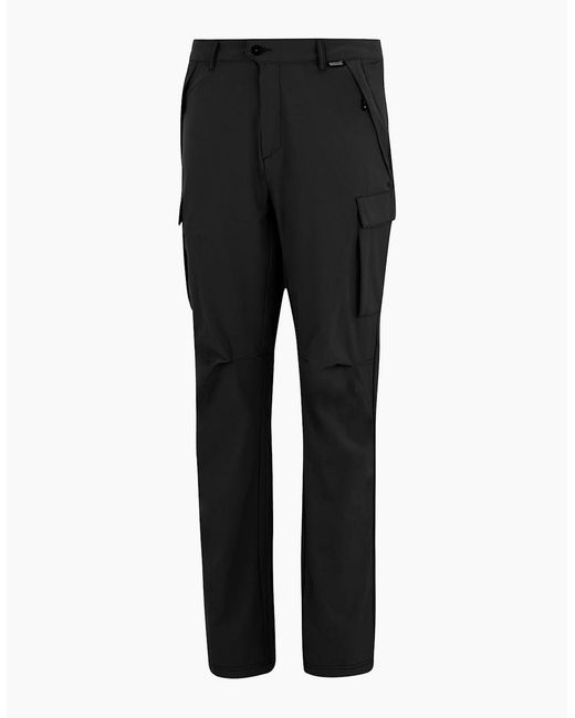 Regatta Black Summer Questra Cargo Trousers for men