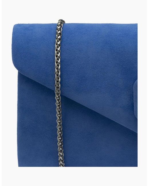 Lotus Blue Aletta Clutch Bag