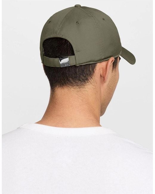 Nike Green Swoosh Polyester Baseball Cap