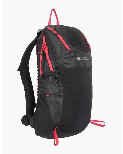 Mountain Warehouse Black Inca 18L Backpack