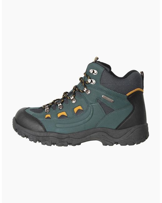 Mountain Warehouse Blue Adventurer Waterproof Hiking Boots for men