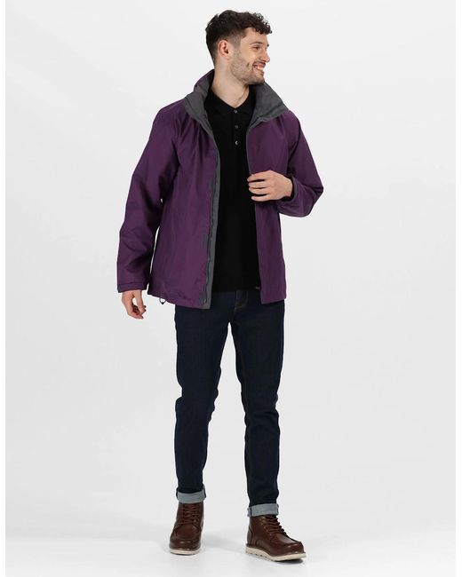 Regatta Purple Standout Ardmore Jacket (Waterproof & Windproof) for men