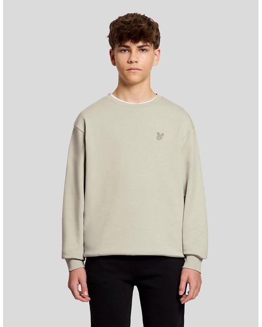 Lyle & Scott Natural Heavyweight Cotton Sweatshirt for men