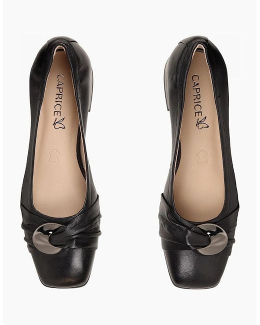 Caprice Black Vanessa Shoes