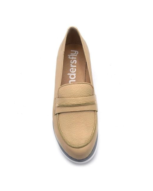 Wonders White Casares A9741 Ladies Loafer