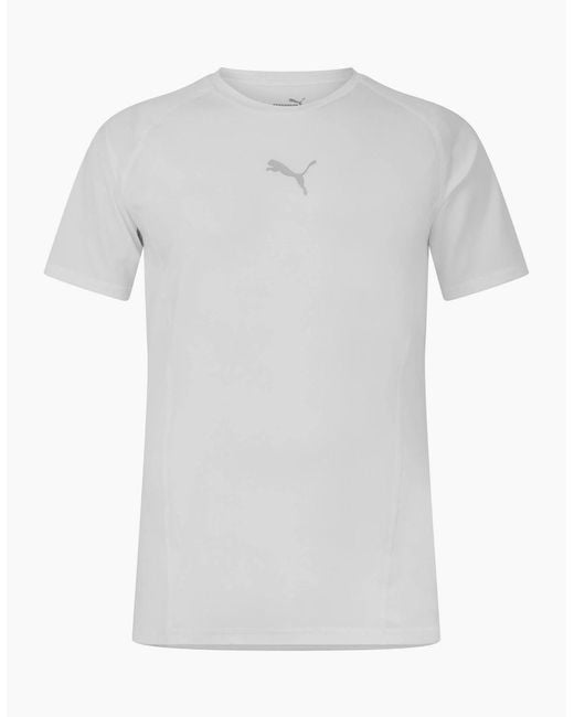 PUMA White Liga Baselayer Tee Ss T-Shirt for men