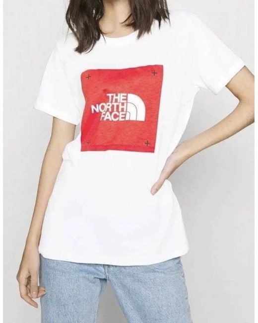 The North Face White Box Logo T-Shirt