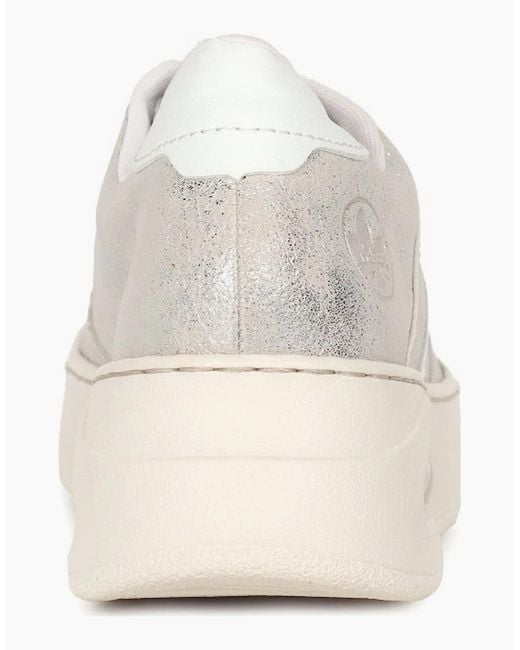 Rieker White Trap Trainers