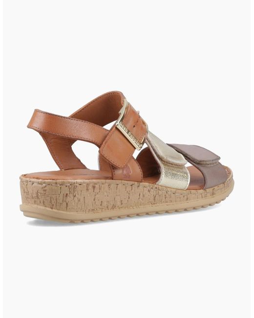 Hush Puppies White Eliana Sandal Ankle Strap Sandals