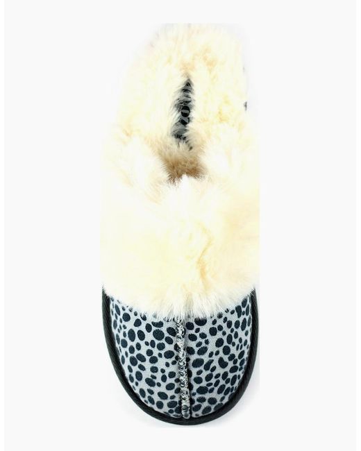 Lunar Metallic Dane Slippers
