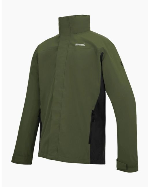 Regatta Green Matt Ii Waterproof Jacket for men