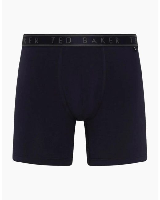 Ted Baker Blue 3-Pack Geo Print Boxer Briefs for men