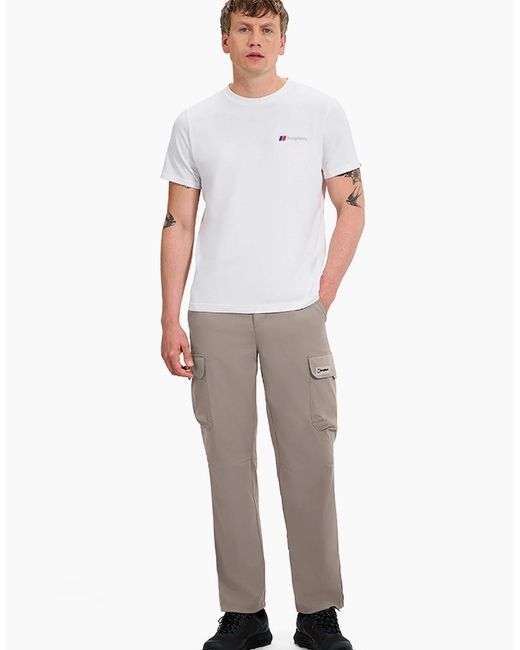 Berghaus White Everyday Cargo Pants for men