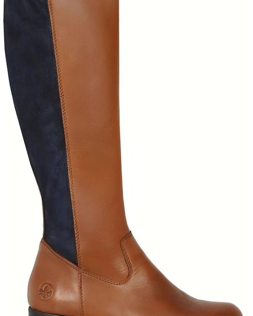 Rieker Brown Utah Knee High Boots
