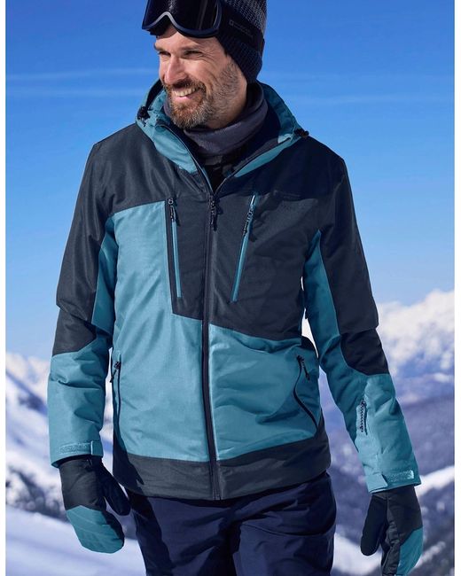 Mountain Warehouse Blue Supernova Waterproof Ski Jacket for men
