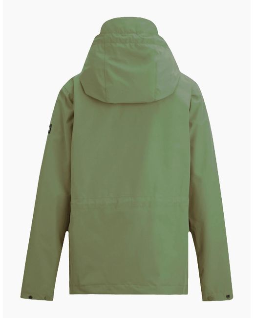 Regatta Green Ladies Bayletta Grid Distress Waterproof Jacket