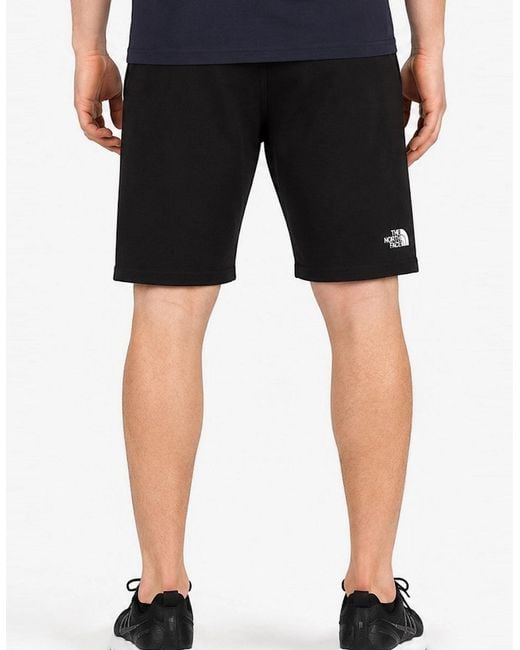 The North Face Black Standard French Terry Shorts for men