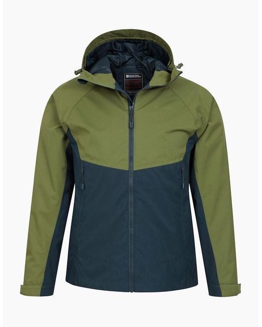 Mountain Warehouse Green Verge Extreme Waterproof Jacket for men