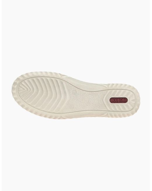 Rieker White Norma Trainers