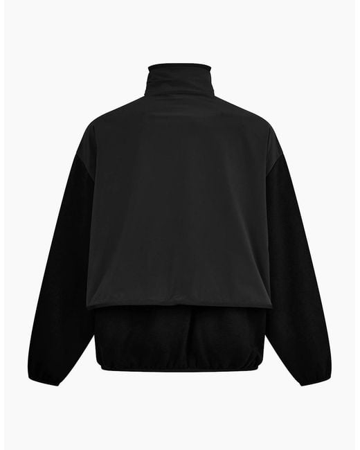 Fear Of God Black Quarter Zip Fleece for men