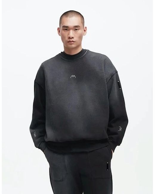 A_COLD_WALL* Black Shiraga Crew for men