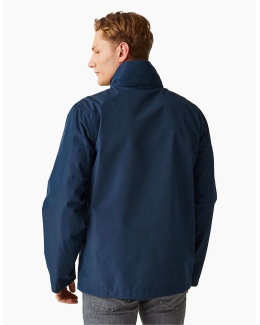 Regatta Blue Professional Waterproof Soft Shell Jacket for men