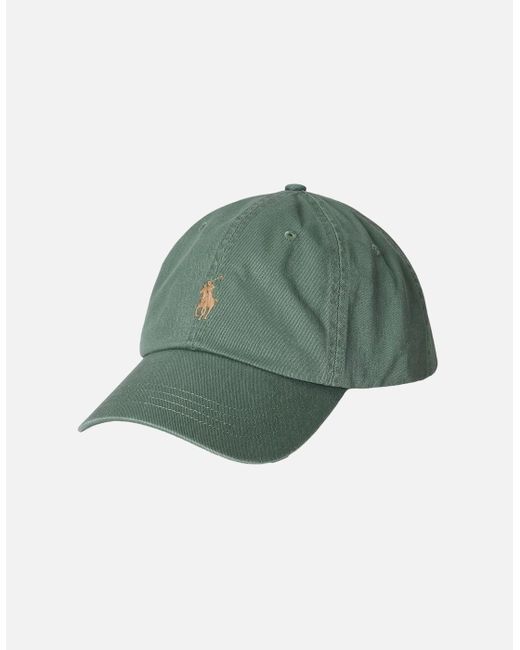 Polo Ralph Lauren Green Cls Sport Cap 157 Fatigue for men