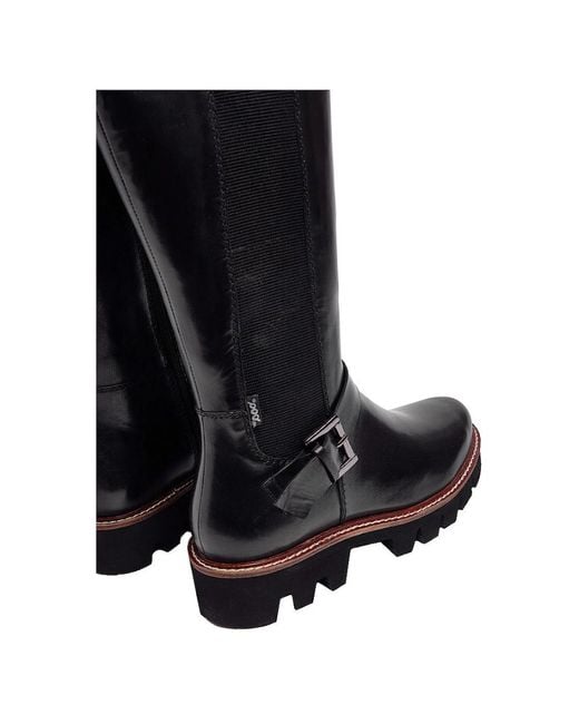 Pod Black Aleena Knee High Boots