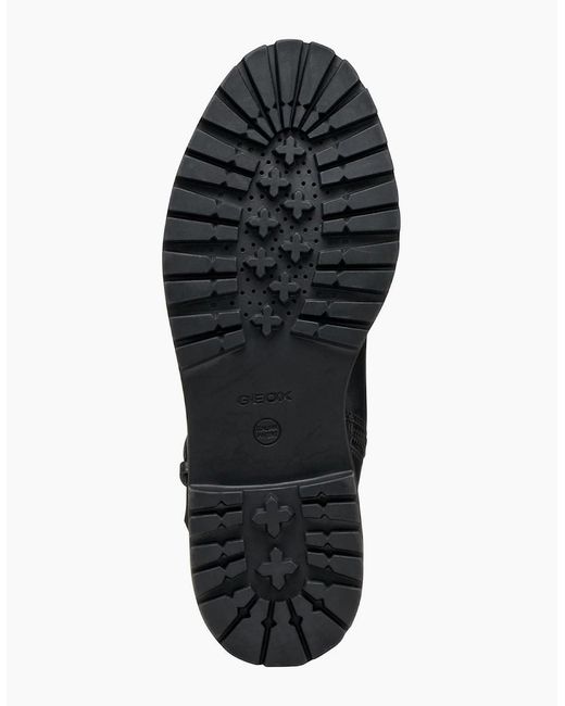 Geox Black D Iridea D Leather Boots