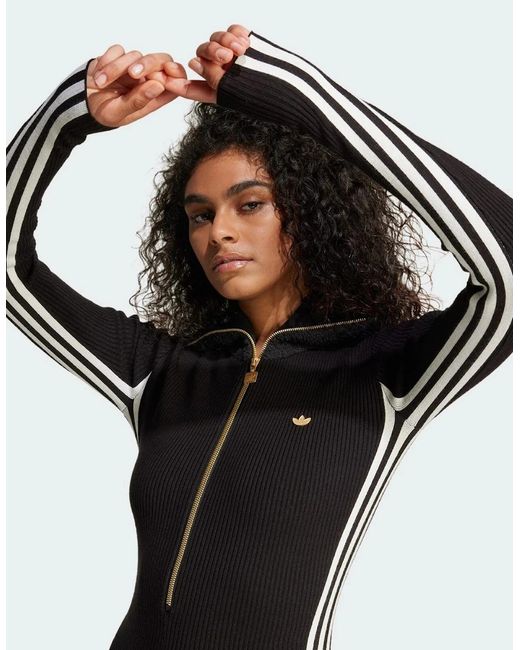 Adidas Black Originals Premium Knit Jumpsuit