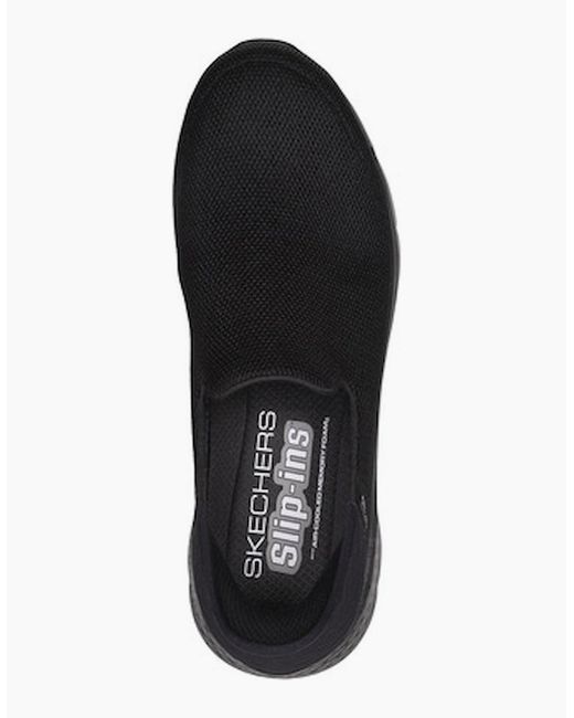 Skechers Go Walk Black Go Walk Flex for men
