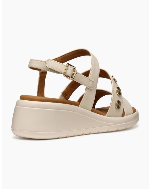 Geox Metallic D Meliconia Sandals