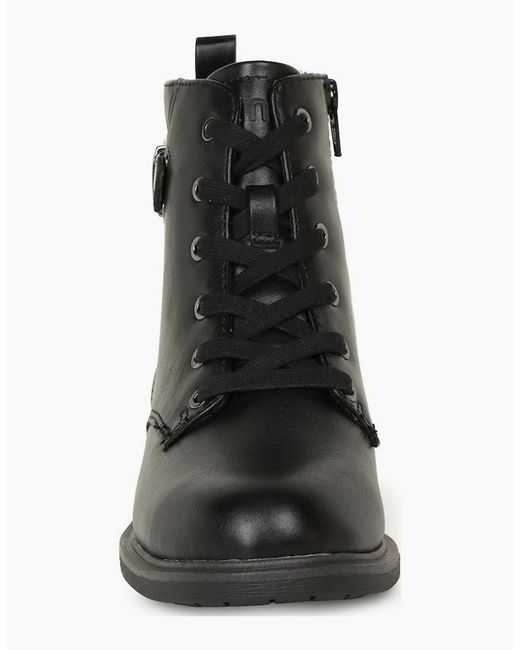 Softline Black Bamford Ankle Boots