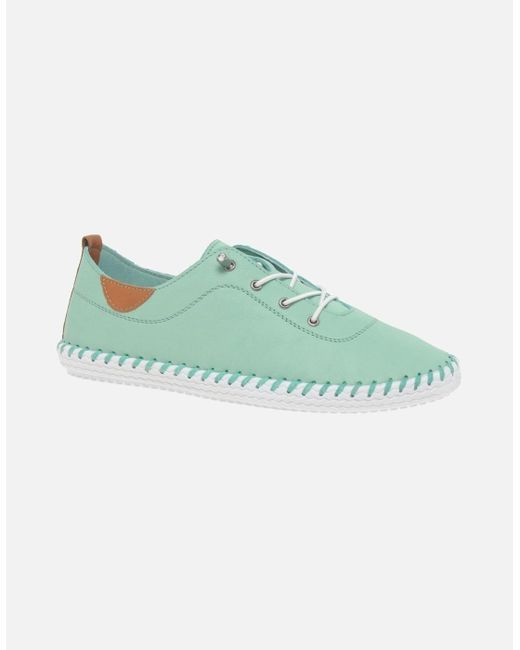 Lunar Green St Ives Casual Shoes