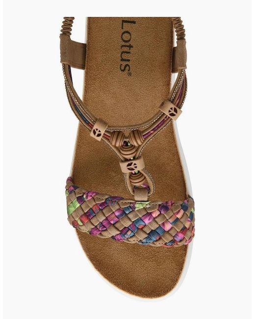 Lotus Blue Russo Sandals