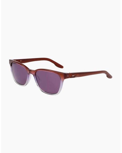 Nike Purple Shadow Square Sunglasses for men