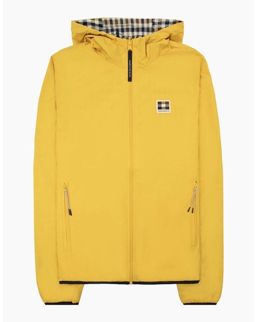 Aquascutum Yellow Rlg Badge Reversible Sailor for men