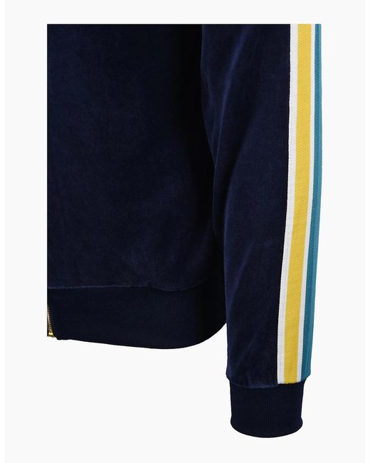 Sergio Tacchini Blue Monte Track Top Maritime/Mango Mint for men