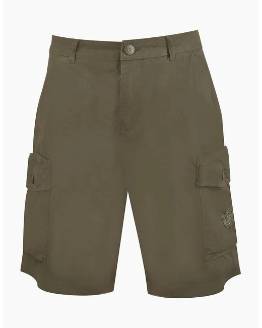 Pretty Green Green Miles Crgoshrt for men