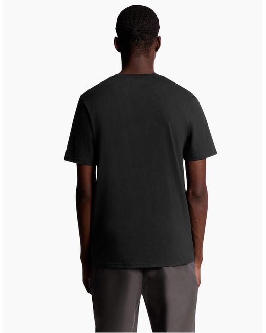 Lyle & Scott Black Lyle & Scott Core T-Shirt for men